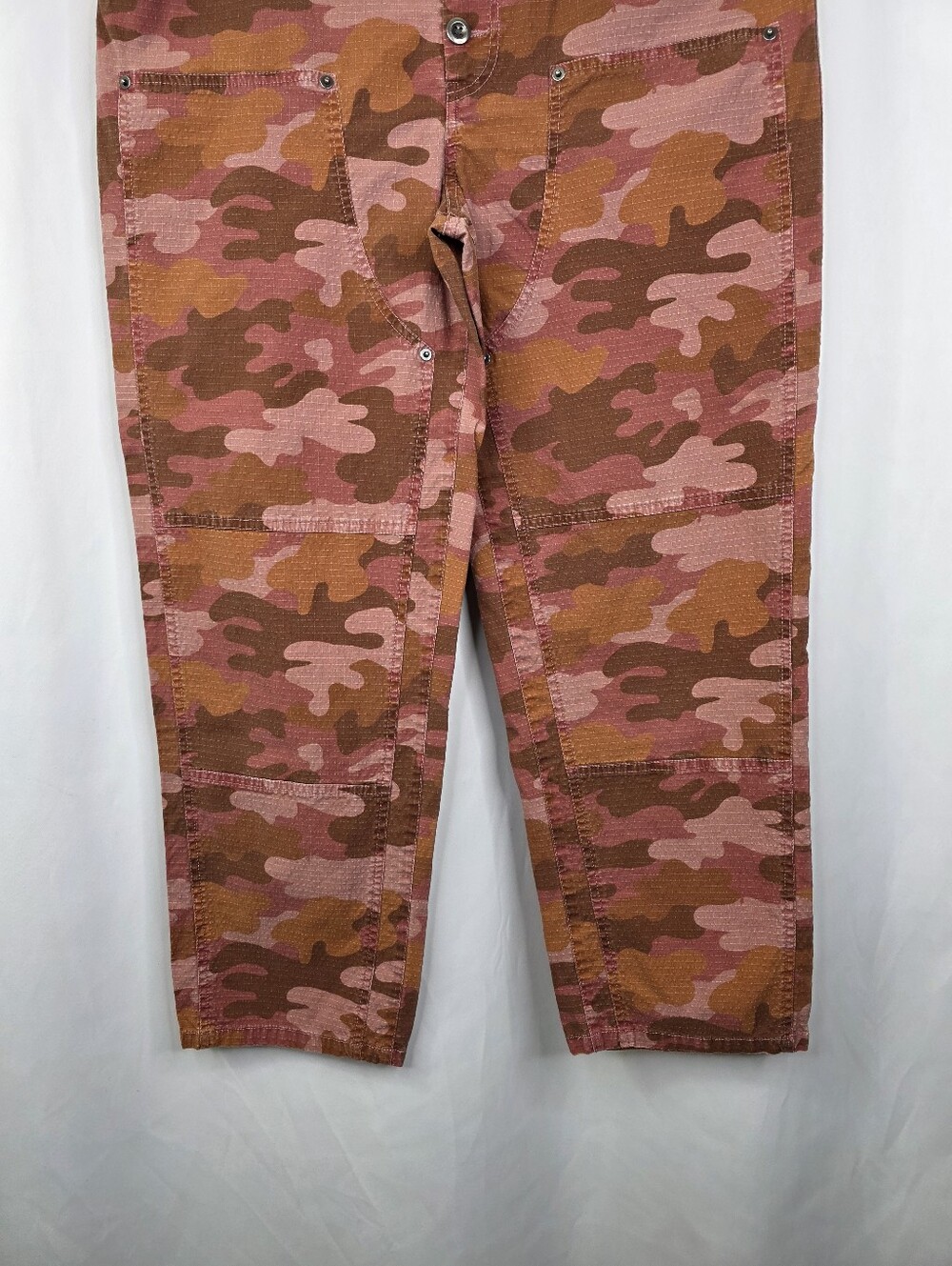 Sundance Catalog Quincy Ripstop Size 12 Camoflauge Pants Multicolor Lightweight - Picture 5 of 13